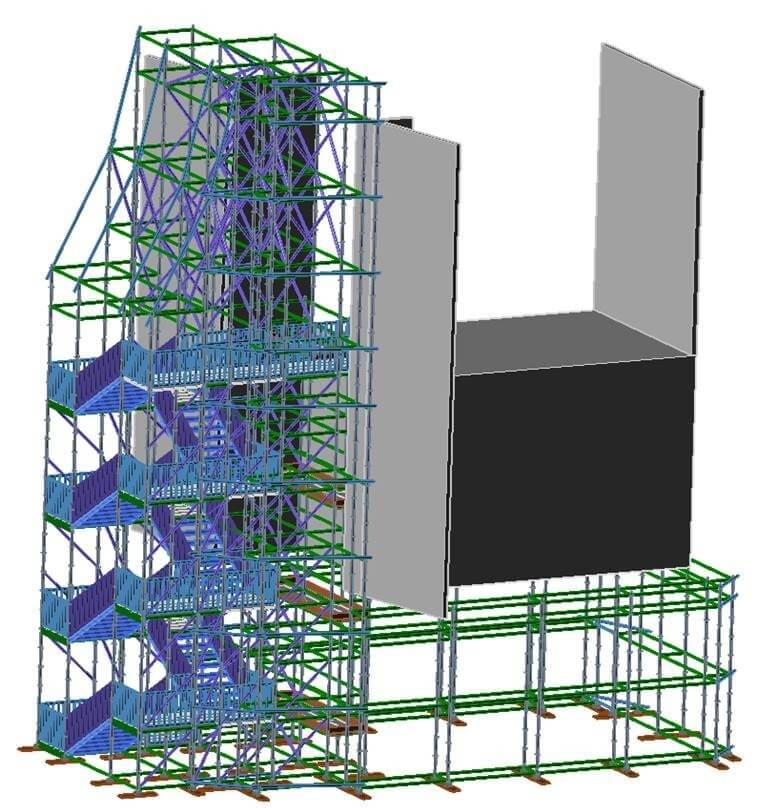Detailed 3D visualization in Avontus Viewer.