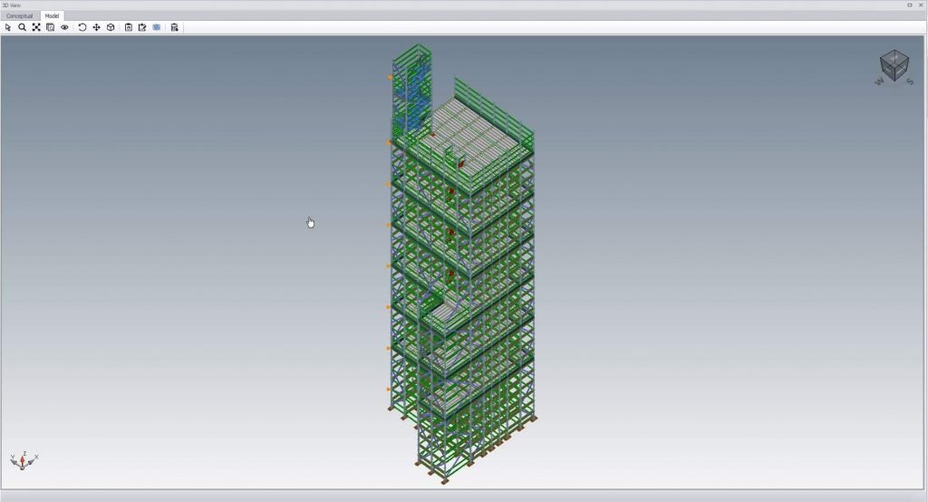 3D scaffold drawing by BFB scaffolding