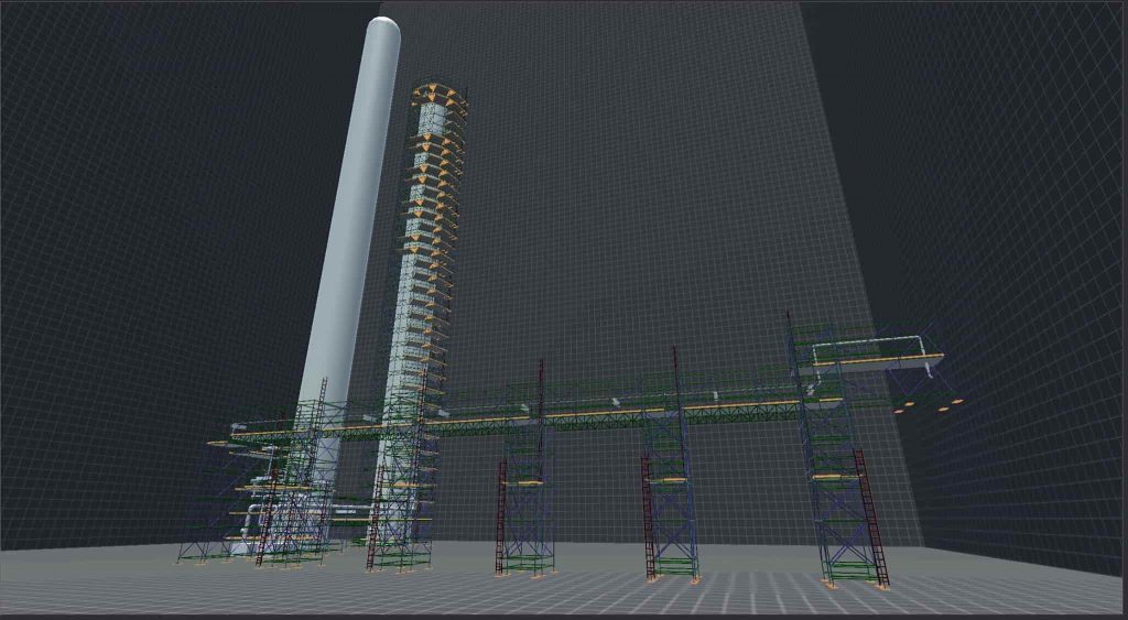 3D scaffold drawing by Brock Scaffolding