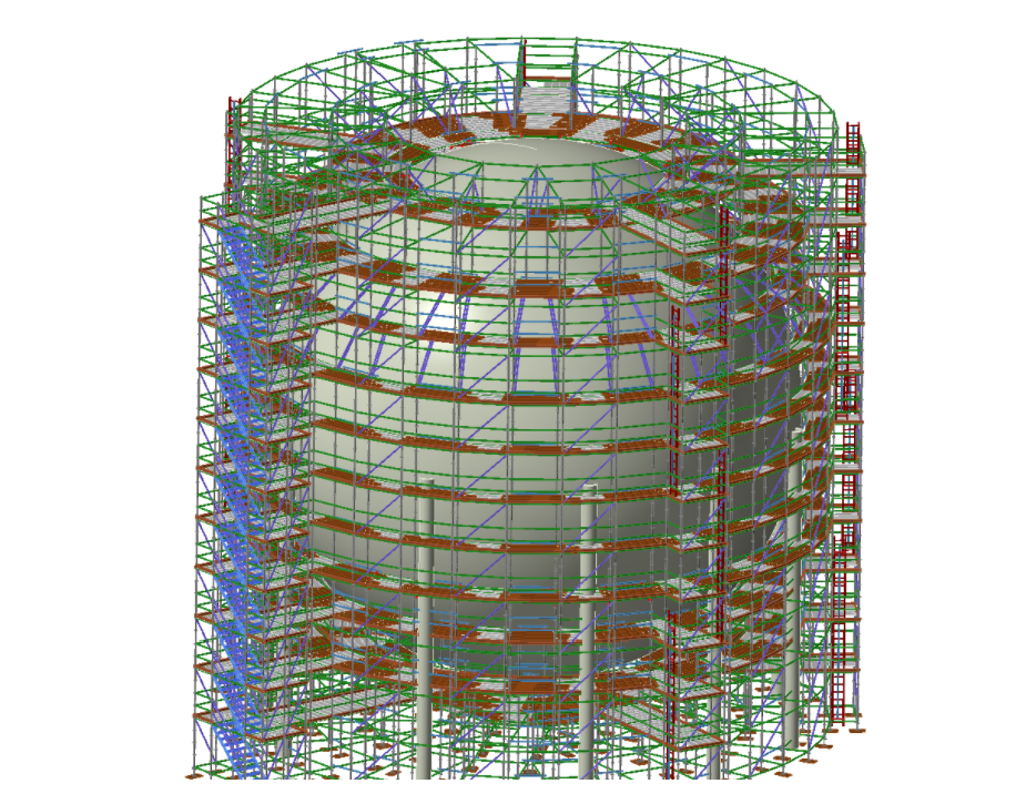 The winning design of #beatmyscaffold 2021 