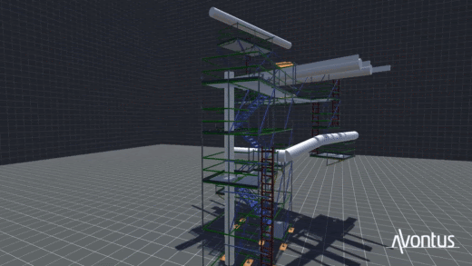 Walkthrough of scaffold design software in action 