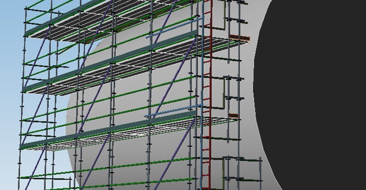 who should design a scaffold